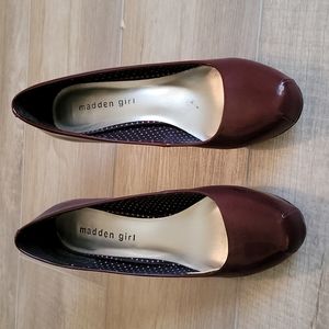 Madden Girl Red Heels